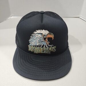 Cobra Caps Hat Cap Snap Back Mens One Size Black Eagle Trucker Righteous Ruler